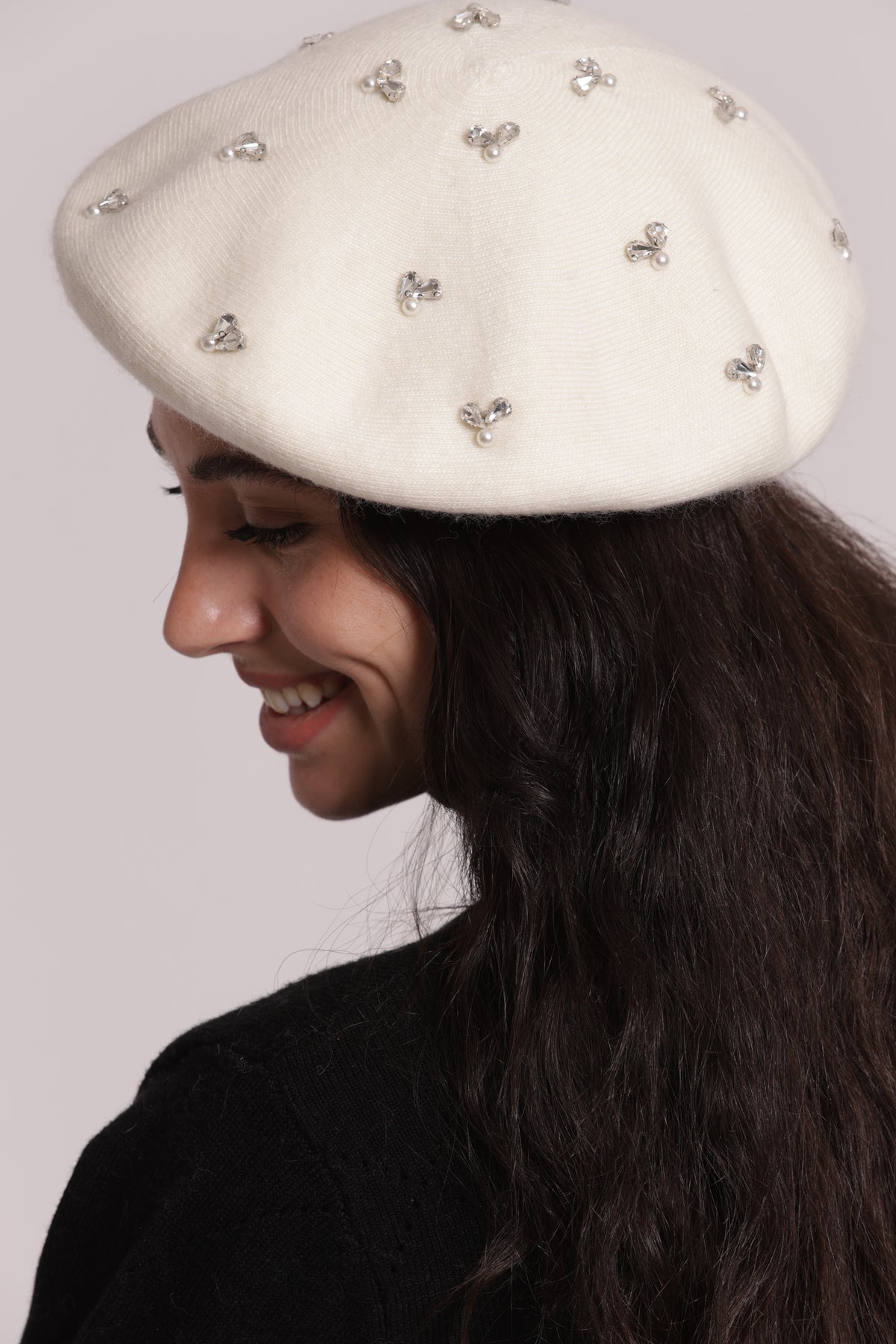 BASCO CON PERLE E STRASS