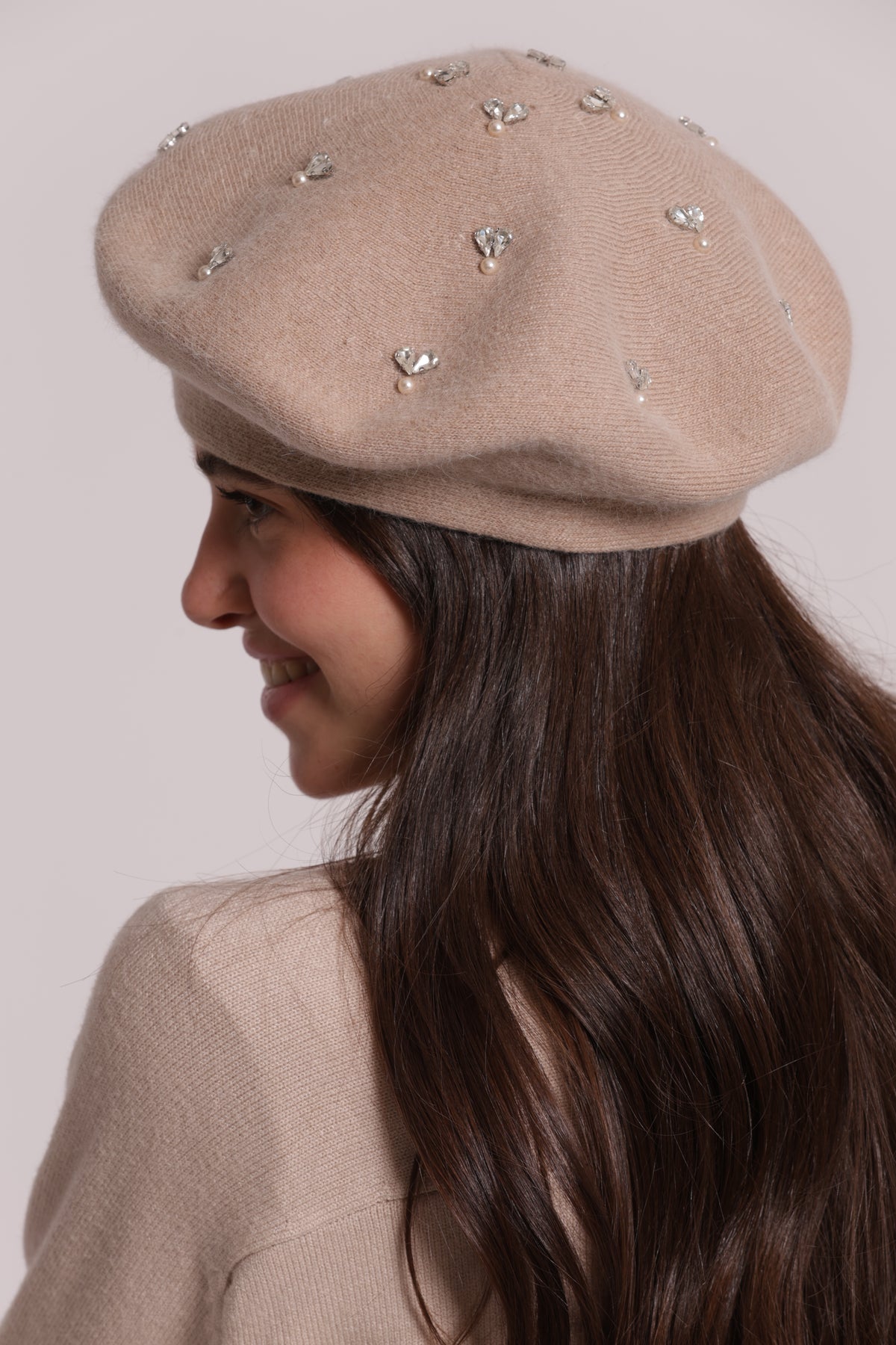 BASCO CON PERLE E STRASS