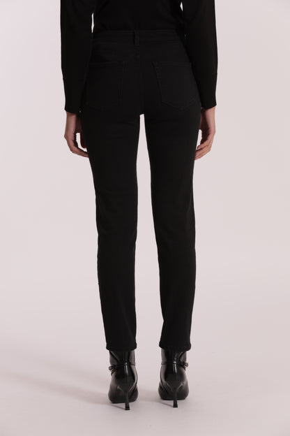 JEANS SIGARETTA CON APPLICAZIONI