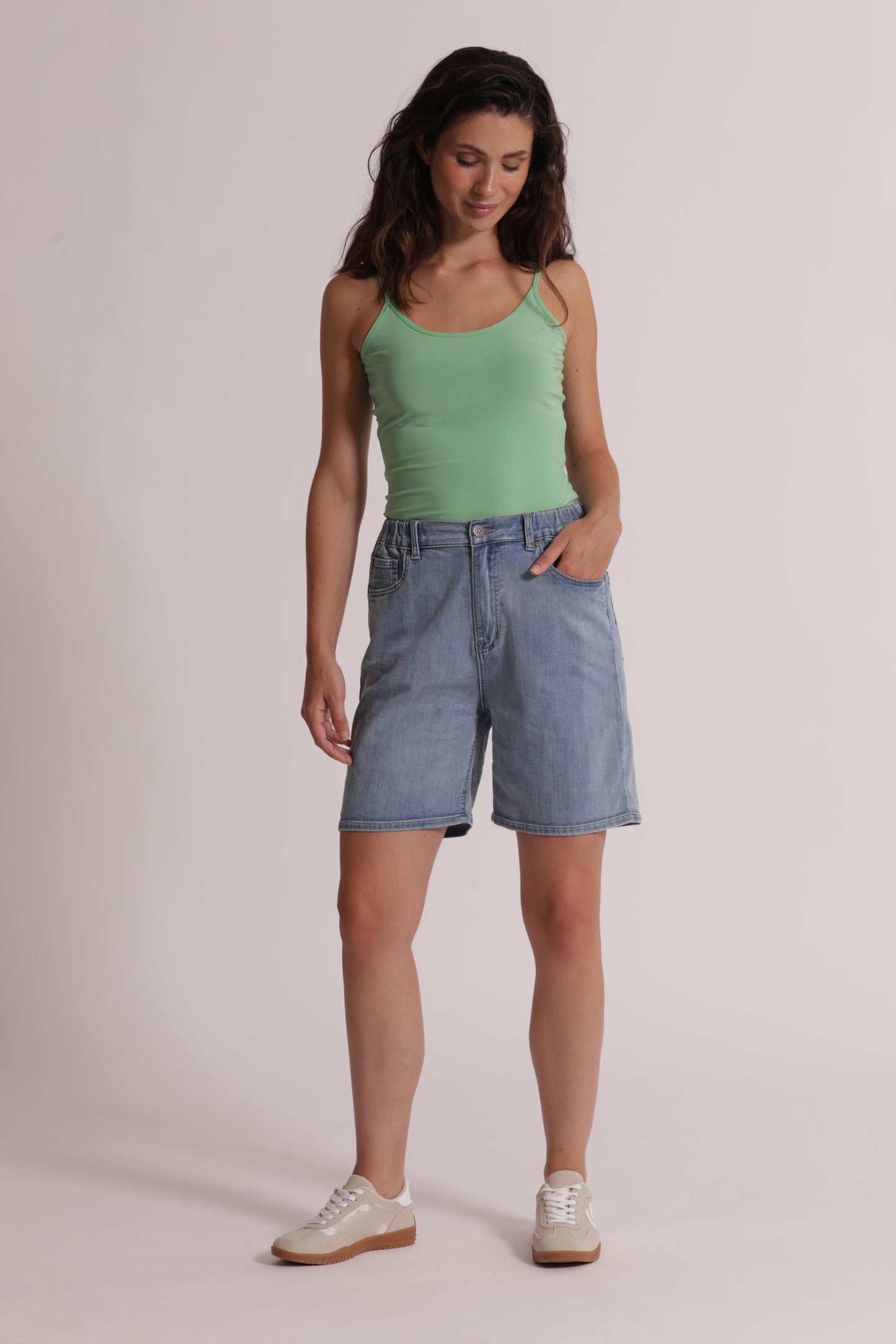 SHORTS IN DENIM