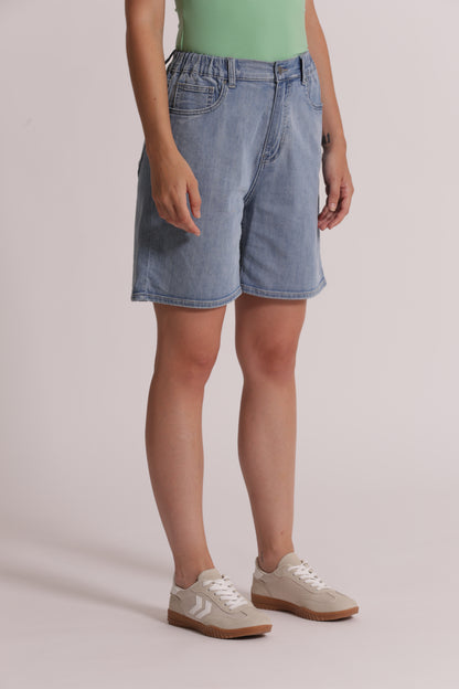 SHORTS IN DENIM