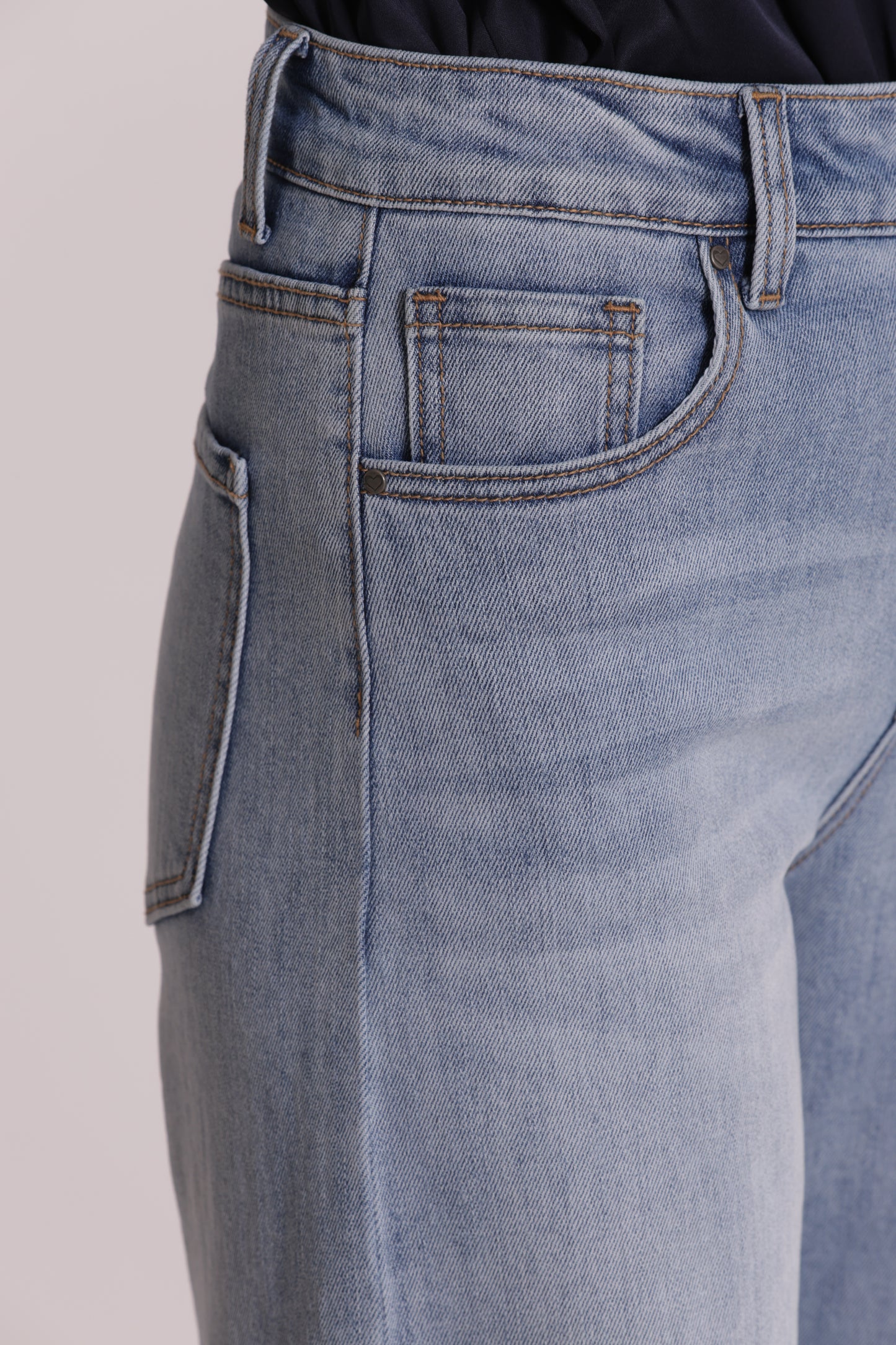 JEANS A VITA ALTA WIDE LEG