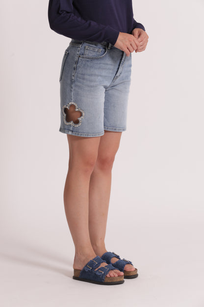 BERMUDA CON CUT OUT GIOIELLO