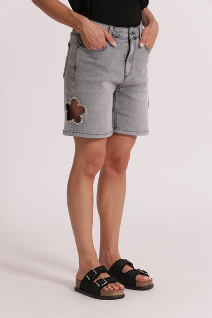 BERMUDA CON CUT OUT GIOIELLO