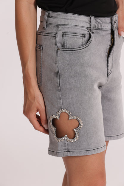 BERMUDA CON CUT OUT GIOIELLO