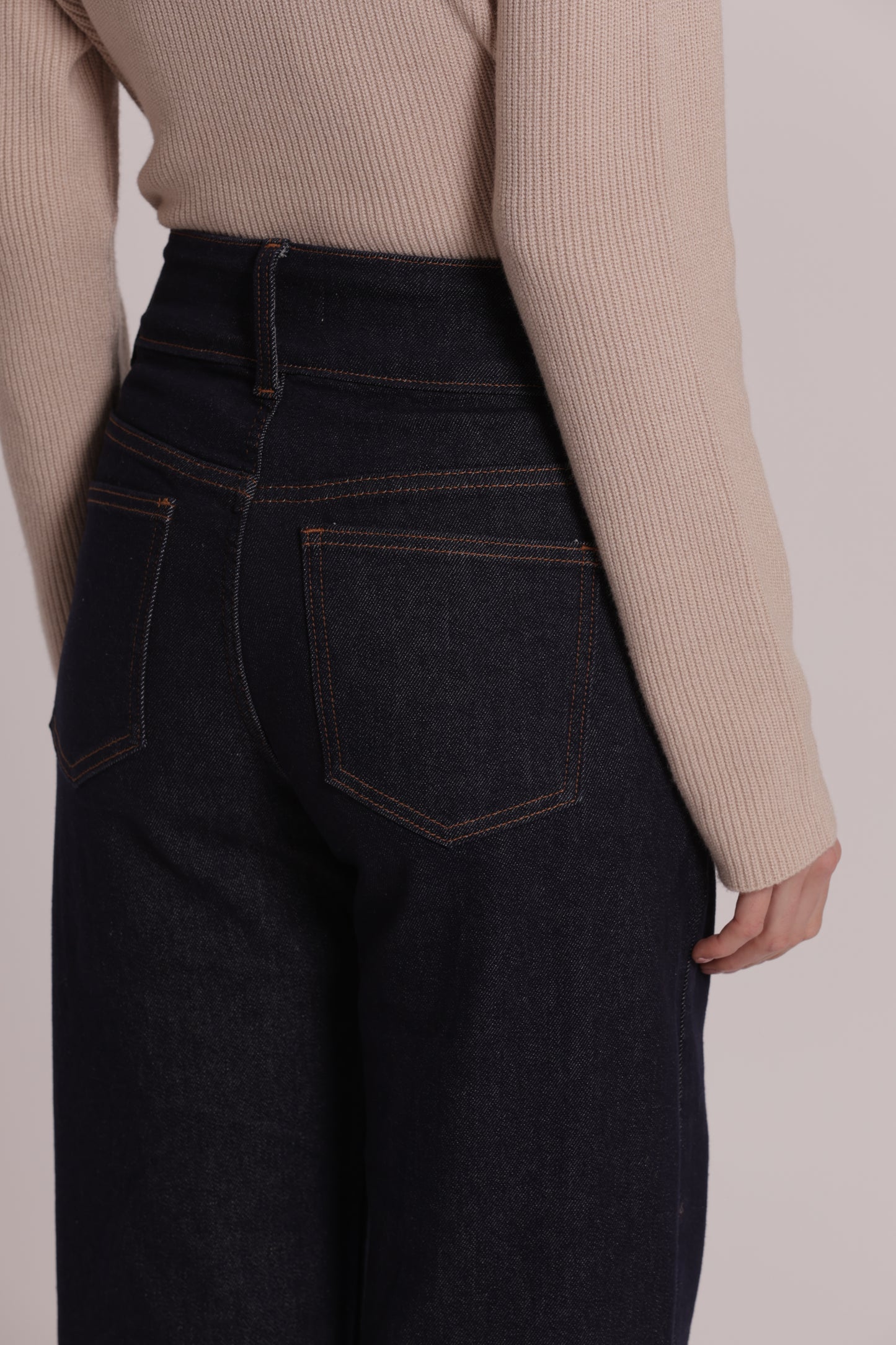 JEANS CON RISVOLTO STAMPATO ANIMALIER
