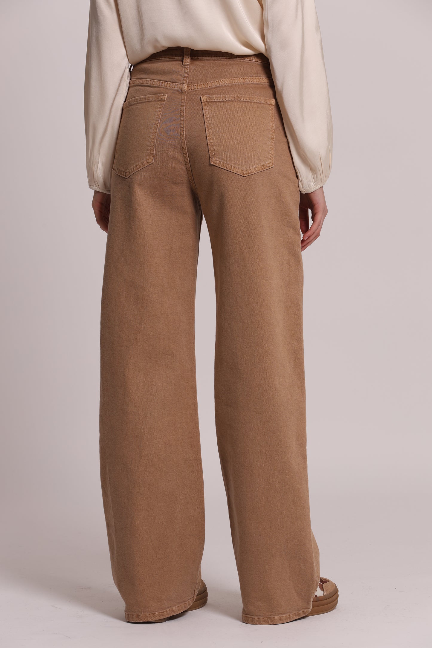 JEANS PALAZZO COLORATO