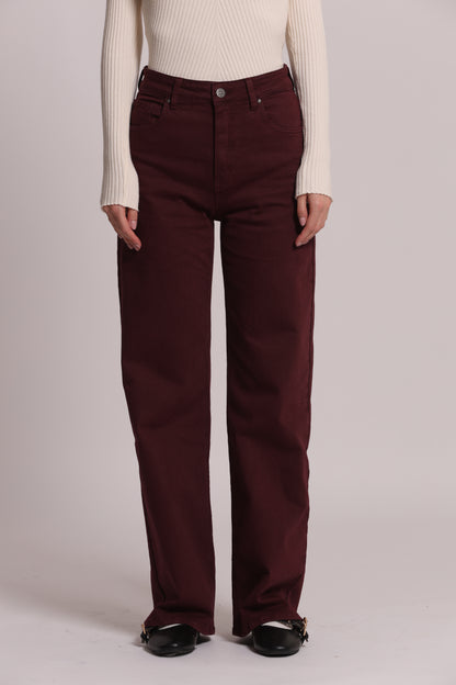 JEANS PALAZZO COLORATO