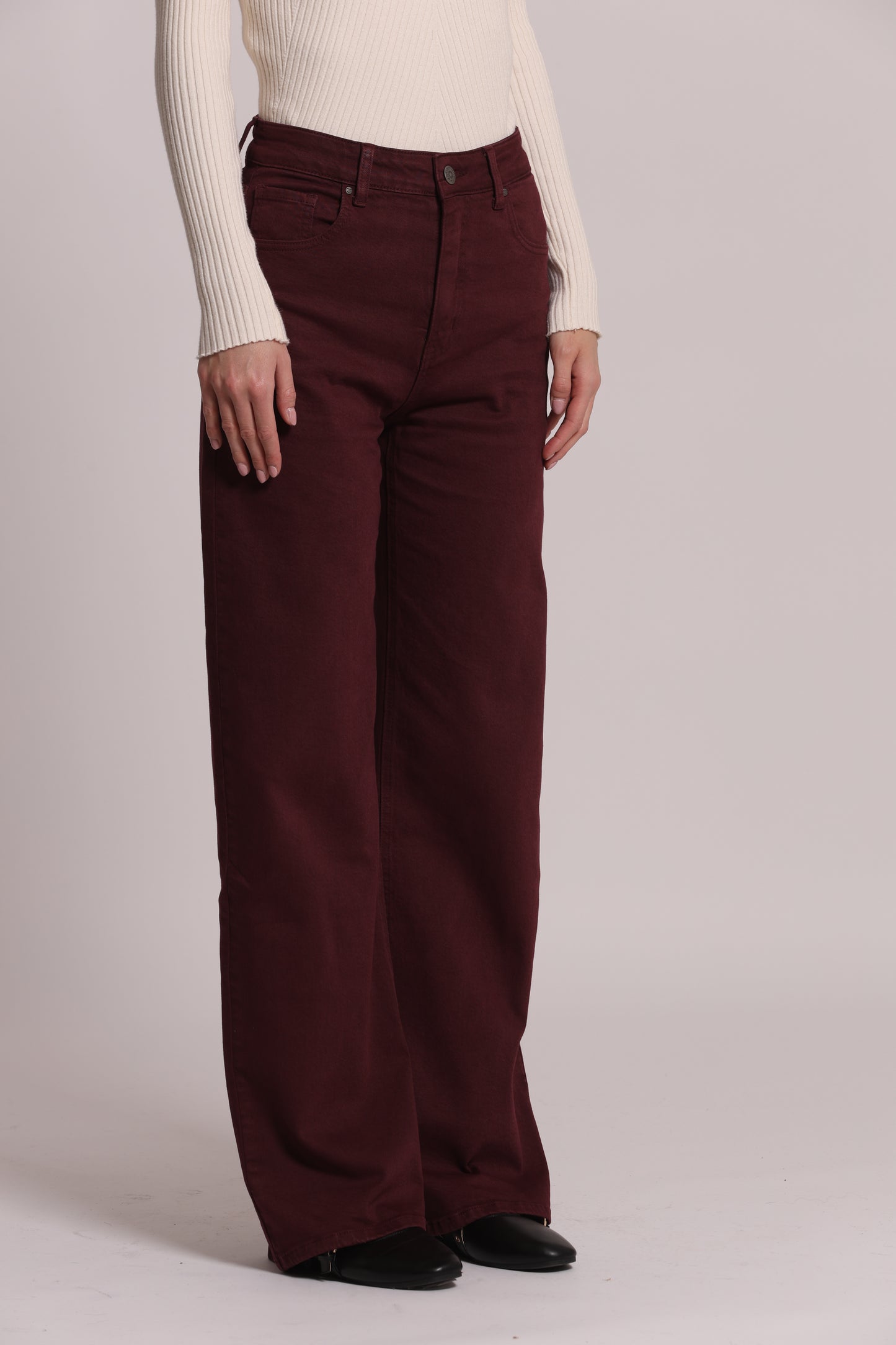 JEANS PALAZZO COLORATO