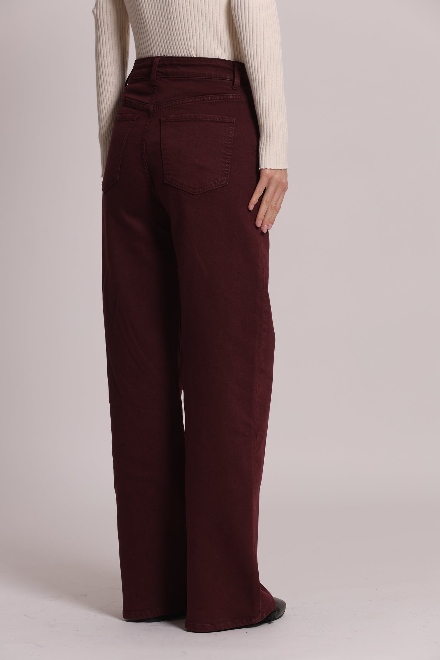 JEANS PALAZZO COLORATO
