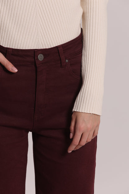 JEANS PALAZZO COLORATO