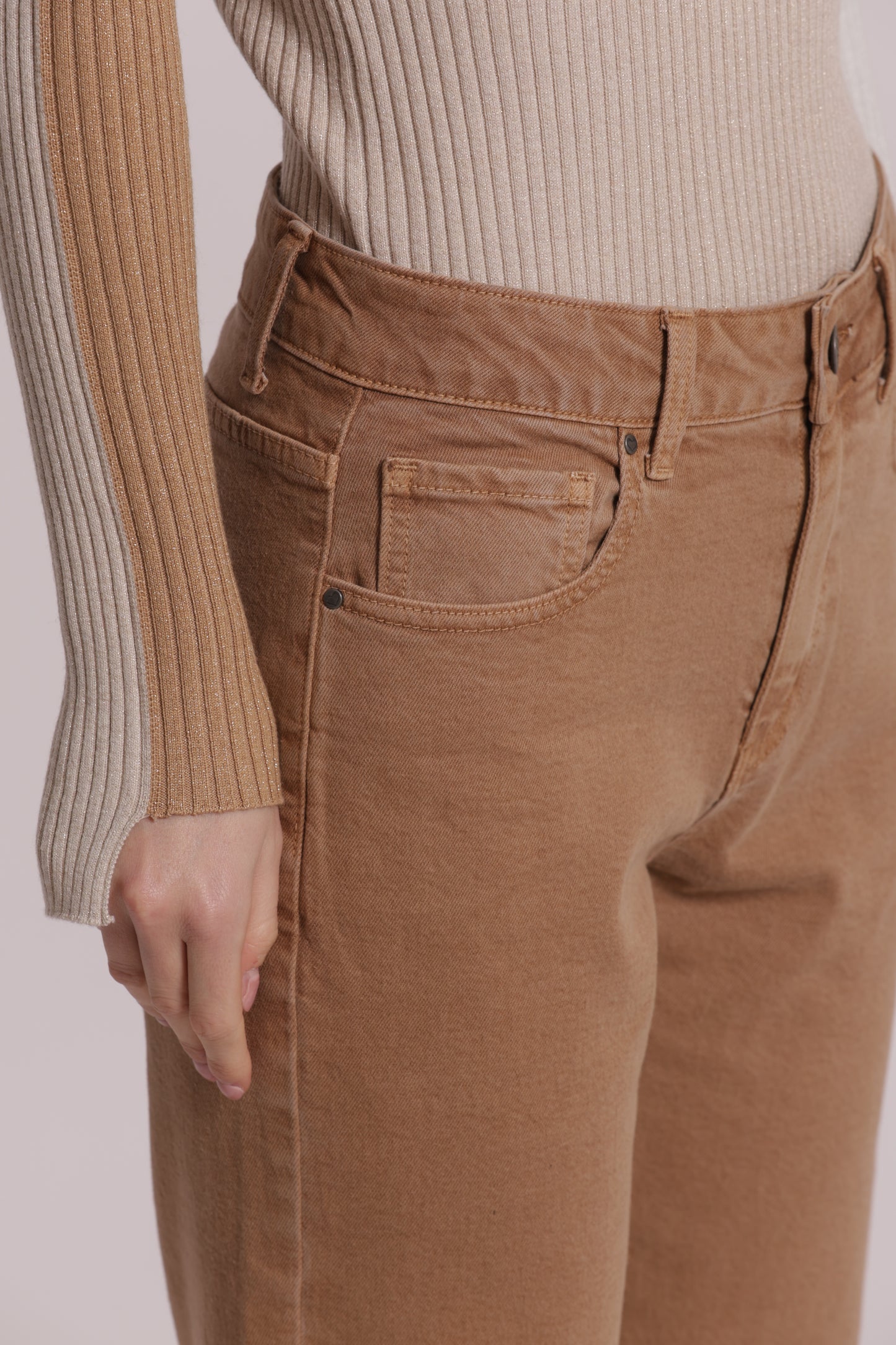 JEANS SIGARETTA COLORATO